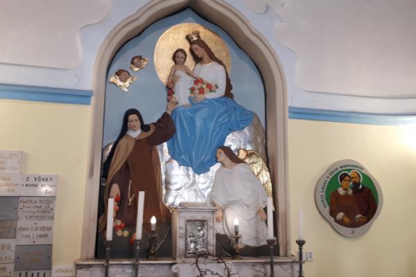 Terezkini rodičia v Modrom kostolíku